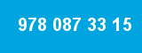 978 087 33 15